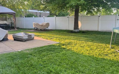 Photo of Anthony C.'s yard after getting lawn care in Festus, MO