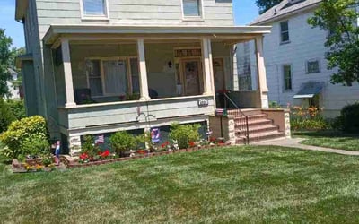 Photo of Ethan M.'s yard after getting lawn care in Glen Burnie, MD