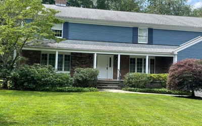 Photo of Chris B.'s yard after getting lawn care in Stamford, CT