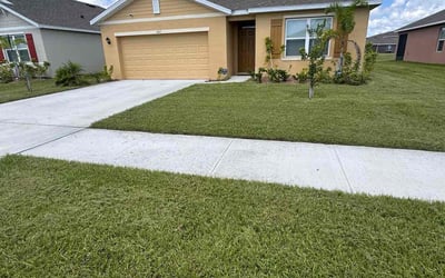 Photo of William K.'s yard after getting lawn care in Rockledge, FL