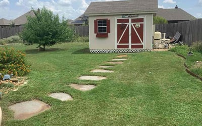 Photo of Rebecca H.'s yard after getting lawn care in Smyrna, TN