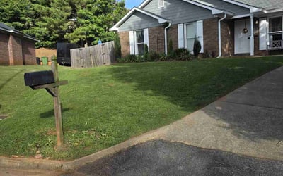 Photo of Lashonda P.'s yard after getting lawn care in St. Louis, MO