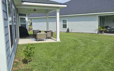 Photo of Polly M.'s yard after getting lawn care in Pooler, GA