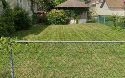 Photo of Ernesto R.'s yard after getting lawn care in Atlantic City, NJ