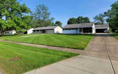 Photo of Jennell L.'s yard after getting lawn care in Kent, OH