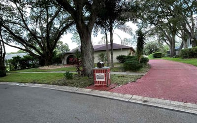 Photo of Jessica J.'s yard after getting lawn care in Holiday, FL