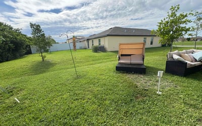 Photo of Vicki M.'s yard after getting lawn care in Loxahatchee, FL