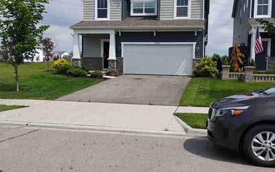 Photo of David K.'s yard after getting lawn care in Kennewick, WA