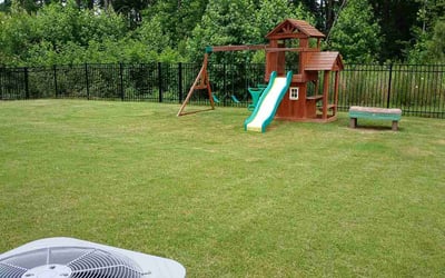 Photo of Christel K.'s yard after getting lawn care in Indian Trail, NC