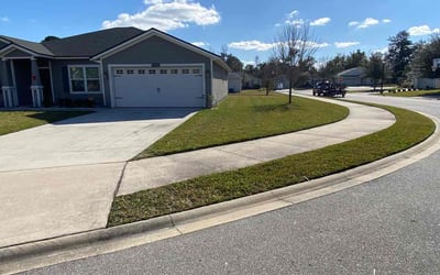 Photo of Jacob T.'s yard after getting lawn care in Everett, MA