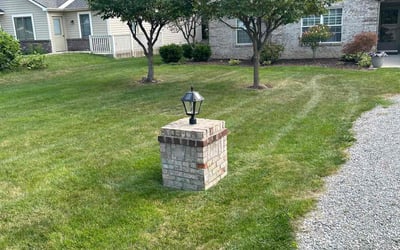 Photo of Erich J.'s yard after getting lawn care in Fort Wayne, IN