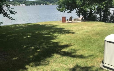 Photo of Helen R.'s yard after getting lawn care in North Andover, MA