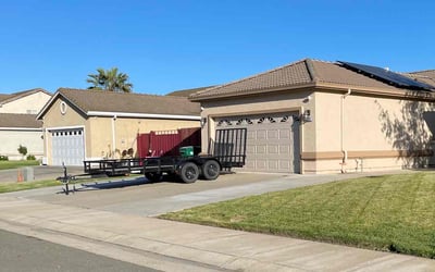 Photo of Alyse M.'s yard after getting lawn care in Stockton, CA
