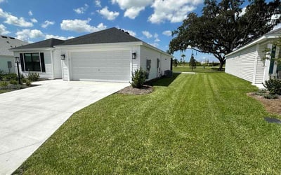 Photo of Doris S.'s yard after getting lawn care in The Villages, FL