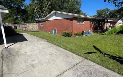 Photo of Zach R.'s yard after getting lawn care in Jacksonville, FL