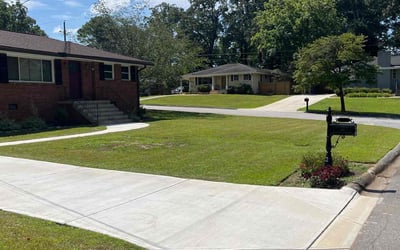 Photo of Christina C.'s yard after getting lawn care in Maumee, OH