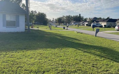 Photo of Jesse C.'s yard after getting lawn care in Deltona, FL