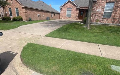 Photo of Barbara P.'s yard after getting lawn care in Hauppauge, NY