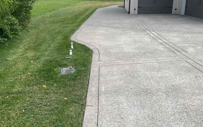 Photo of Lori S.'s yard after getting lawn care in Dedham, MA
