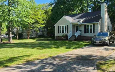 Photo of Azmain A.'s yard after getting lawn care in Holly Springs, NC