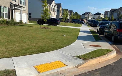 Photo of James W.'s yard after getting lawn care in Snellville, GA