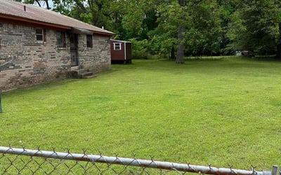 Photo of Russ B.'s yard after getting lawn care in Richardson, TX