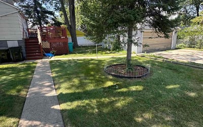 Photo of Jeffrey N.'s yard after getting lawn care in Elgin, IL