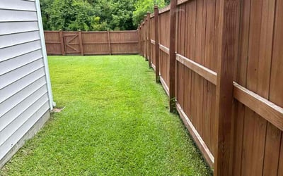 Photo of Kody A.'s yard after getting lawn care in Summerville, SC