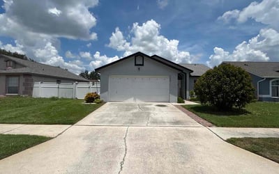 Photo of Erik M.'s yard after getting lawn care in Holiday, FL
