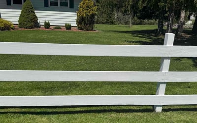 Photo of Cedric B.'s yard after getting lawn care in Beacon, NY