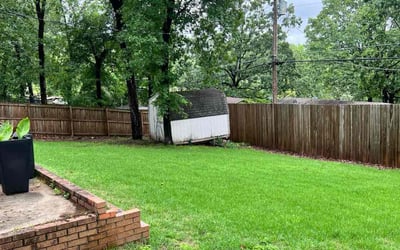 Photo of John C.'s yard after getting lawn care in North Little Rock, AR