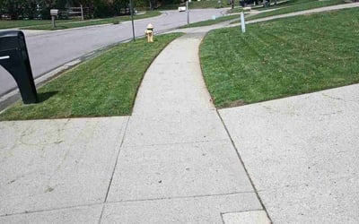 Photo of Jonathan H.'s yard after getting lawn care in Cincinnati, OH