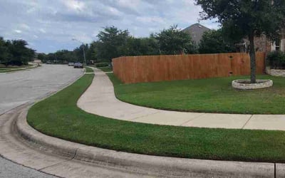 Photo of Stephen P.'s yard after getting tree care in Bastrop, TX