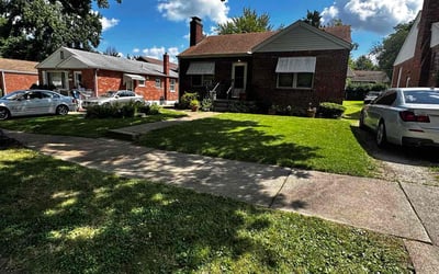 Photo of Michael J.'s yard after getting lawn care in Oakville, MO