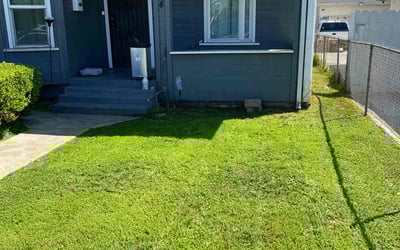 Photo of Josh n.'s yard after getting lawn care in Granada Hills, CA