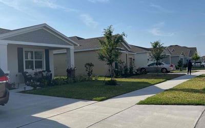 Photo of Meshall M.'s yard after getting lawn care in Winter Haven, FL
