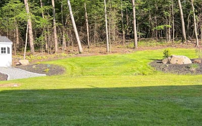 Photo of Alix H.'s yard after getting lawn care in Fargo, ND