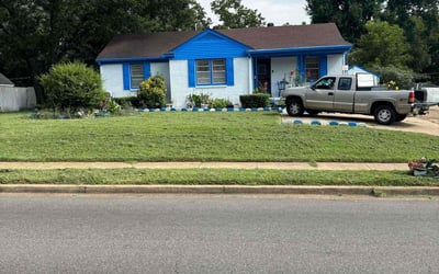 Photo of Kathy V.'s yard after getting lawn care in Somerville, TN
