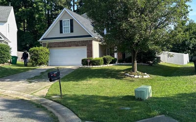 Photo of Bernethea W.'s yard after getting lawn care in Hampton, VA