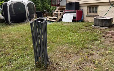 Photo of Tyrone J.'s yard after getting lawn care in Irvington, NJ