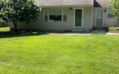 Photo of Paula M.'s yard after getting lawn care in Mogadore, OH