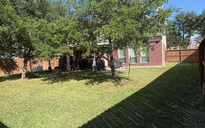 Photo of Kirolos A.'s yard after getting lawn care in Richmond, TX