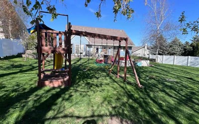 Photo of Sally G.'s yard after getting lawn care in Waukesha, WI