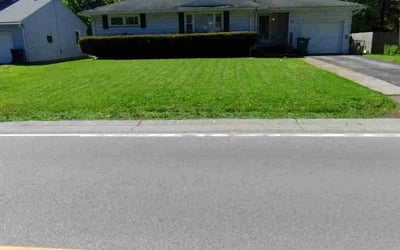 Photo of Kenneth R.'s yard after getting lawn care in Fairport, NY