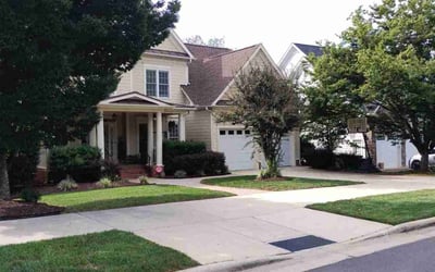 Photo of Kelly M.'s yard after getting lawn care in Cary, NC