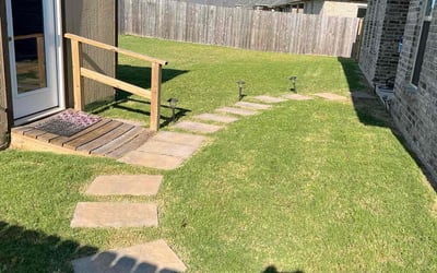 Photo of Tawanna B.'s yard after getting lawn care in Bossier City, LA