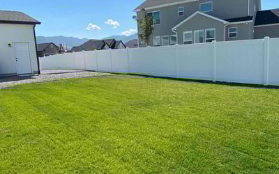 Photo of Robert A.'s yard after getting lawn care in Cottonwood Heights, UT