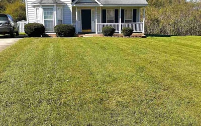 Photo of Tijuana P.'s yard after getting lawn care in Monroe, CT