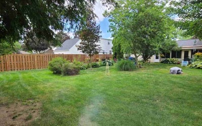 Photo of Barbara S.'s yard after getting lawn care in Fairview Park, OH