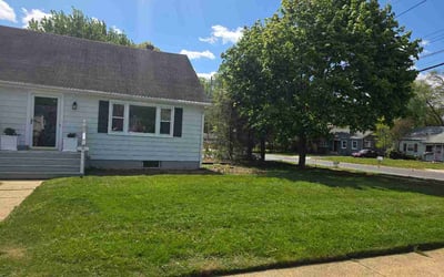 Photo of Michael B.'s yard after getting lawn care in Windsor Locks, CT